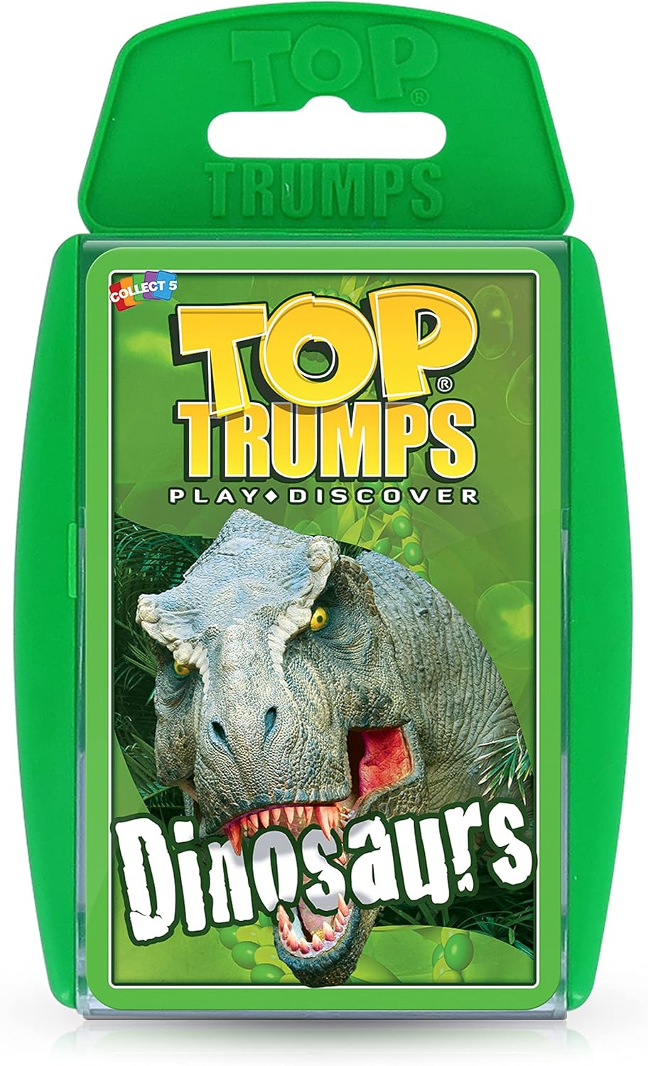 Top Trumps Dinosaurs Classics Card Game, Discover Interesting Facts in This Educational Packed Game Including The Killer Rating for a Tyrannosaurus Rex, Makes a Great Gift for Ages 6 Plus