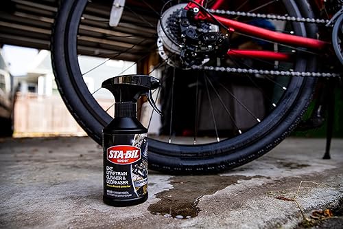 Miniatura 38 de STA-BIL SPORT Limpiador y lubricante para cadenas de bicicleta: evita el óxido en cadenas, cables y desviadores, lubricante premium, fácil