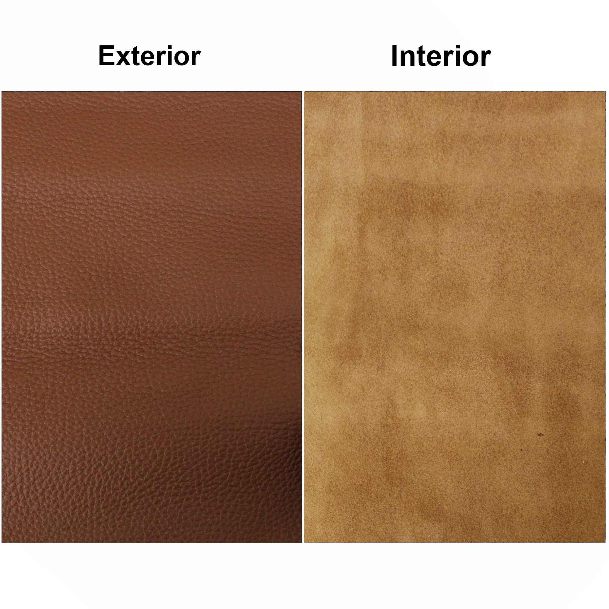 Pelle naturale 100% autentica produzione regolare per pelletteria e sartoria, ideale per artigiani, designer, artigianato, fai da te o progetti in pelle (marrone, 25 cm x 20 cm)