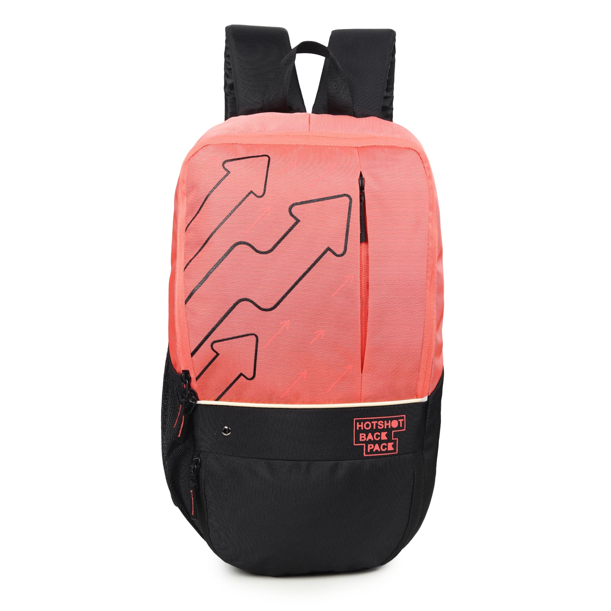 HOT SHOTSmall 18 L Backpack HOTSHOT BAGS TREKLITE 1401|SHOES POCKET|TUTION BAG|SPORTS BAG|COLLEGE BACKPACK|TRAVEL BACKPACK|DAYPACK (Green)