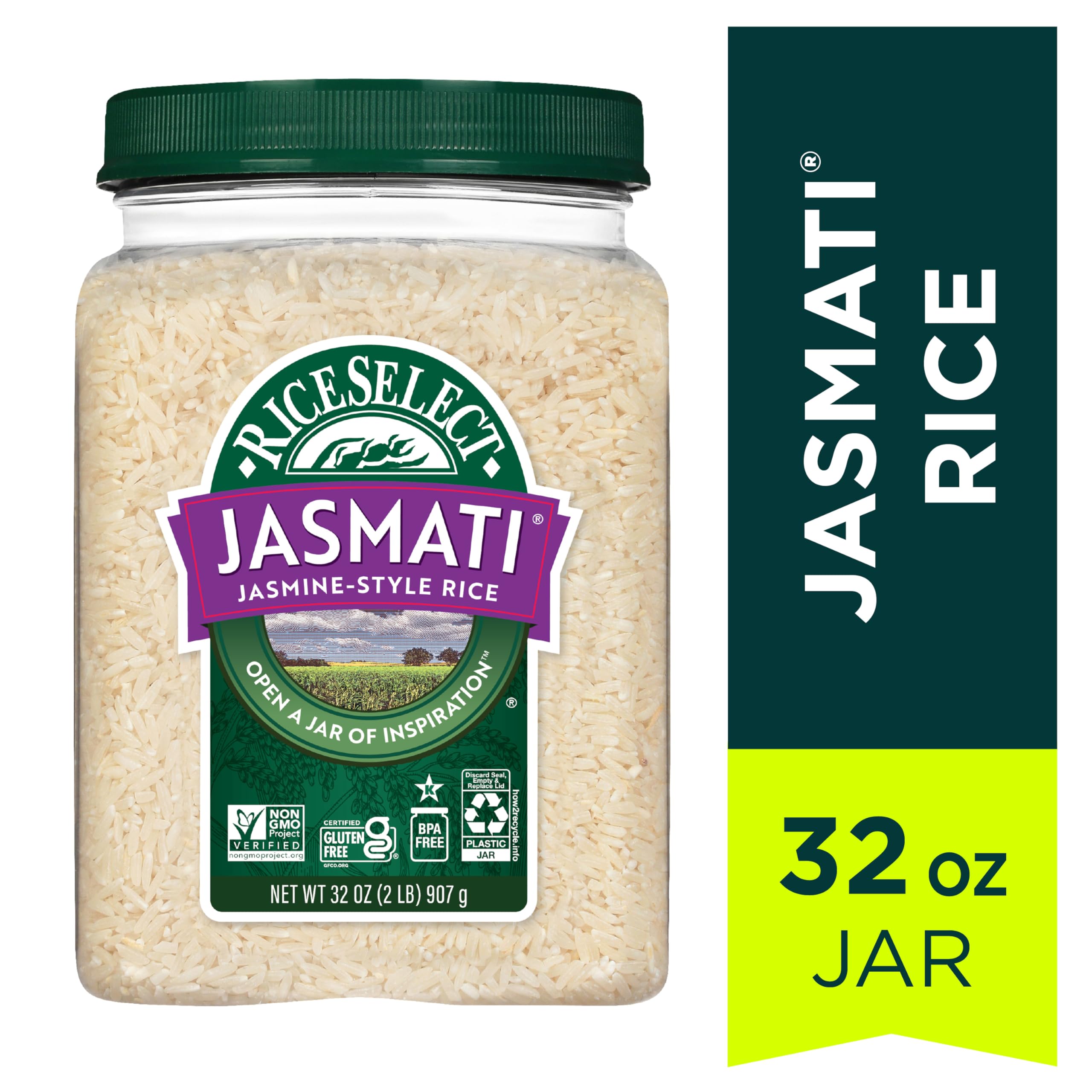RiceSelect Jasmati Rice, 32 oz
