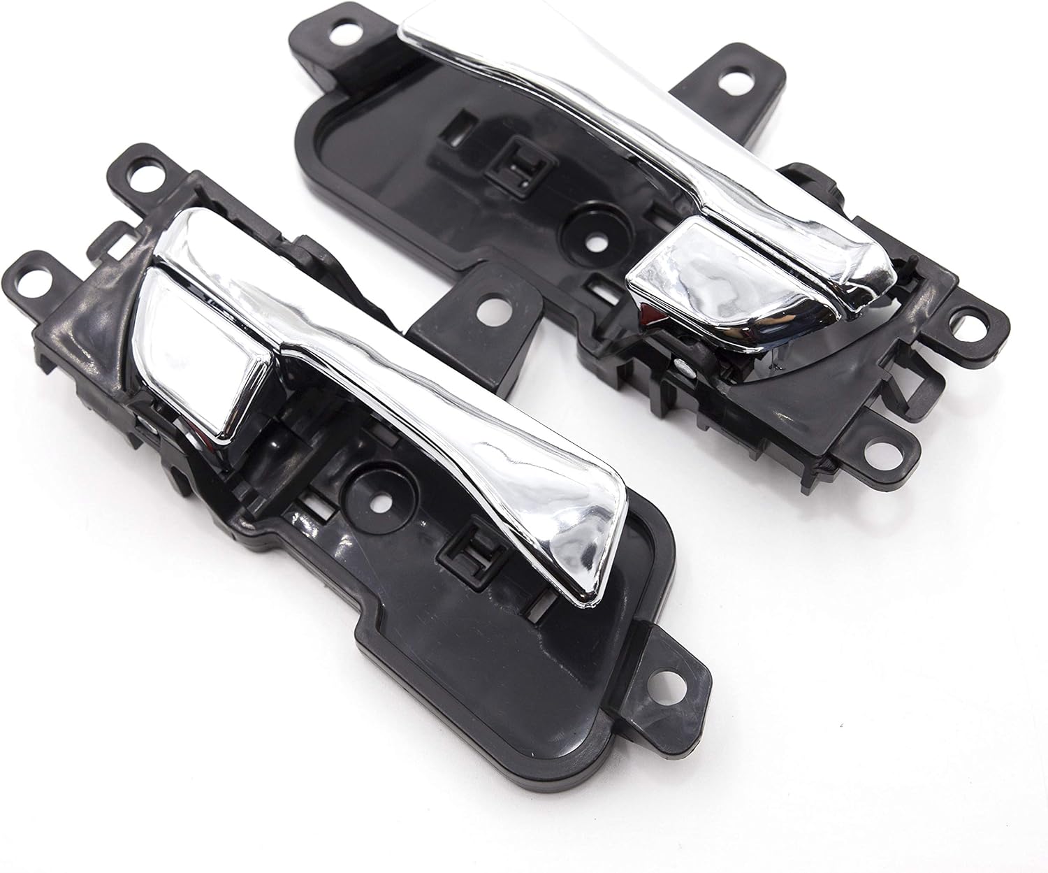 4Pcs 1Set Interior Inside Chrome Door Handle For Hyundai Sonata 2011 2014