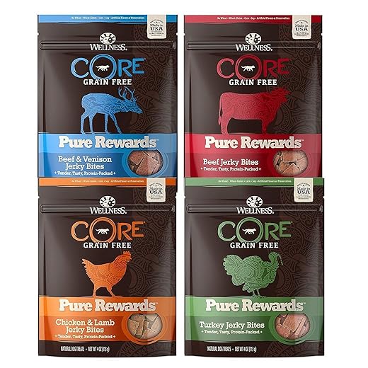CORE Pure Rewards Beef & Venison Jerky Bites