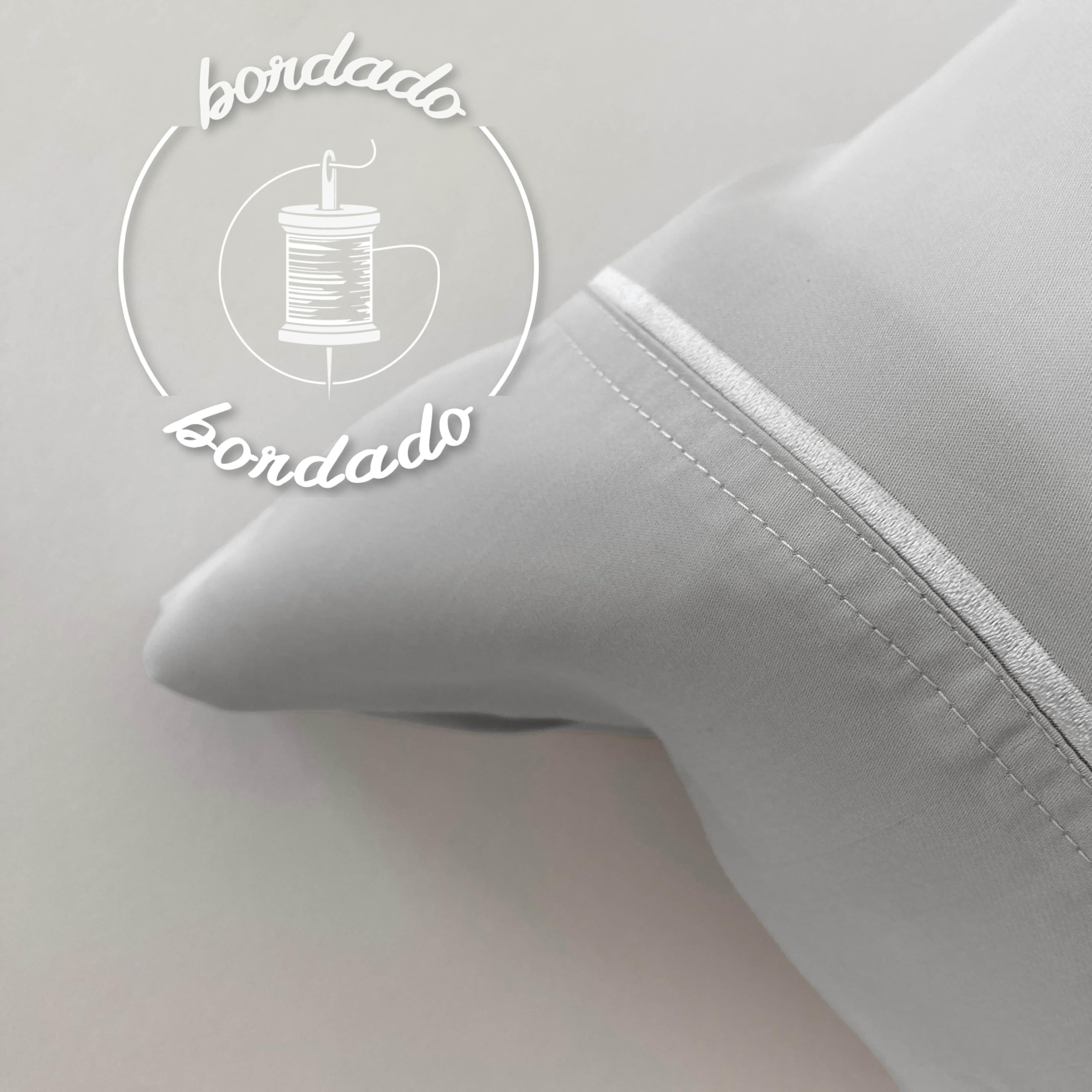 Antilo Sábanas Lyocell 300 Hilos Efecto Seda, Frescas Verano, Cama 150/160 | Frescor natural: el lyocell absorbe la humedad y regula la temperatura. Incluye encimera, bajera y 1 funda de almohada.