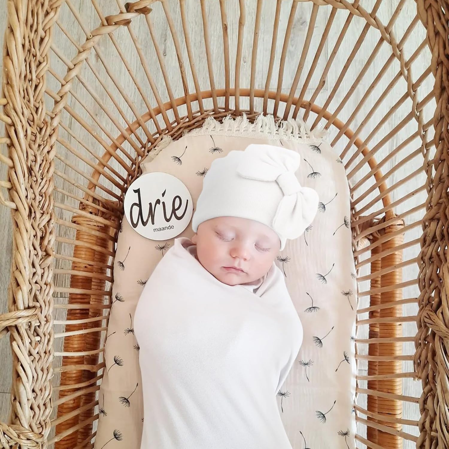 DRESHOW Couverture Pour Bébé Nouveau-né Couverture D'emmaillotage Douce