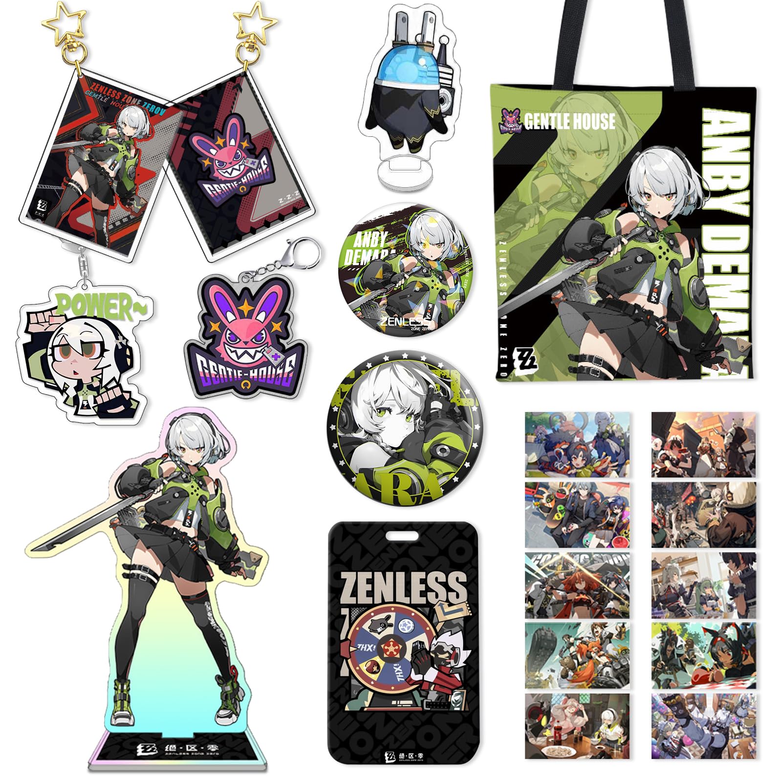 Amazon.com: AnimeLoom Zenless Zone Zero Merch Set – Ellen Joe