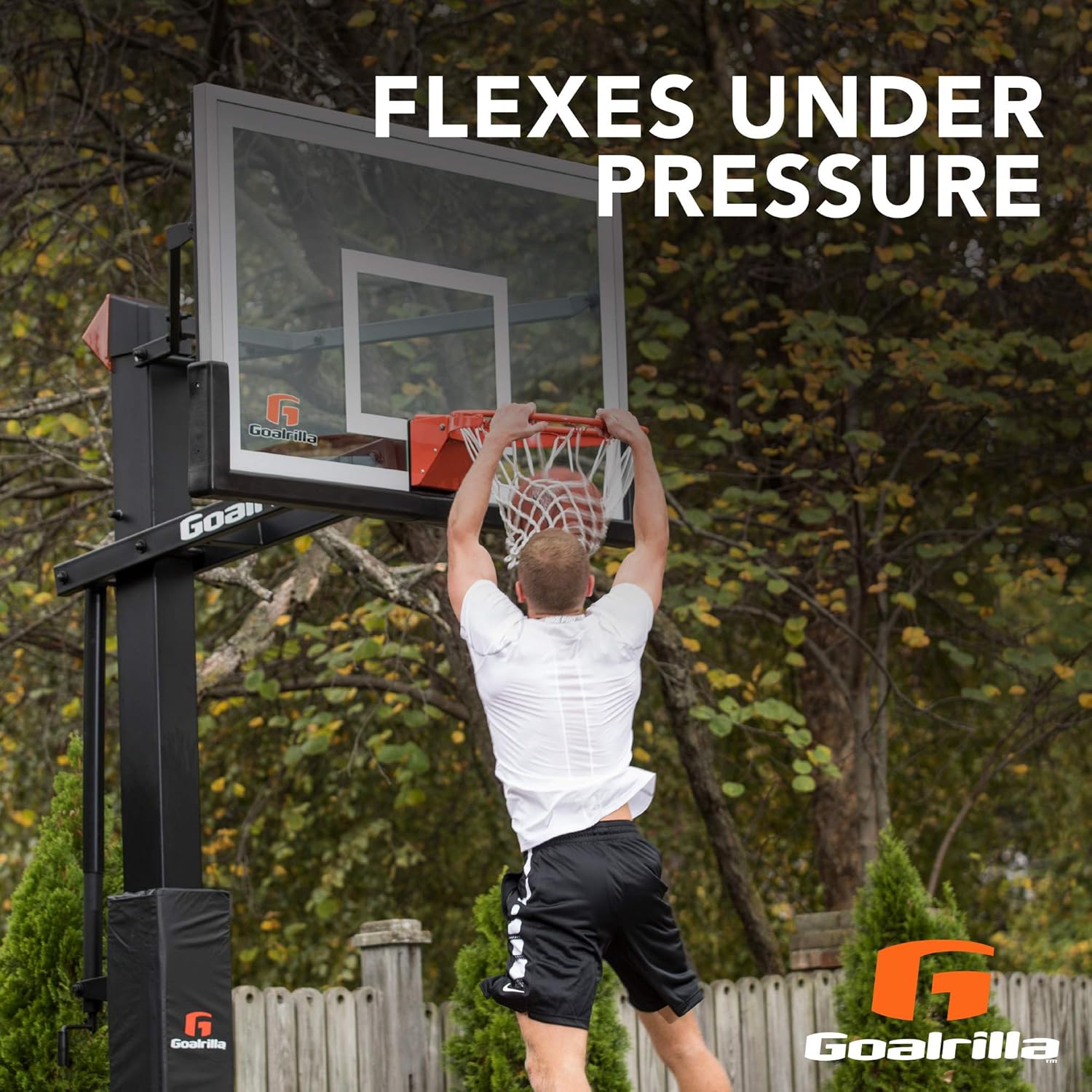 Goalrilla HeavyWeight ProStyle Breakaway Basketball Flex Rim with All