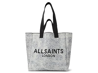 AllSaints Izzy Denim East/West Tote Tote Handbags Washed Grey, Denim/Polyester