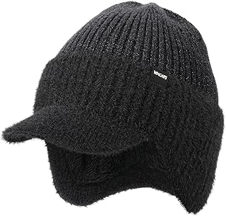 Sponsored You’re seeing this ad based on the product’s relevance to your search query.Learn more about this advertisement Wmcaps Winter Hat with Visor and Ear Flaps for Men, Thick Fleece Lined Forehead Flap Hat, Windproof Cold Protection Hat for Outdoor, Gift for Husband, Father, Men