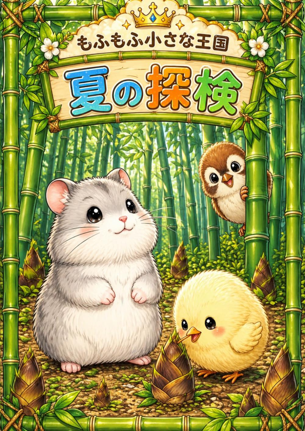 夏の探検: タケノコノモリ (もふもふ小さな王国)