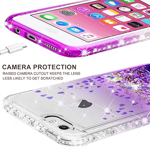 Miniatura 9 de Funda para iPod Touch 7, funda para iPod Touch 6, delgada y elegante funda protectora de cuerpo completo con protector de pantalla integrado