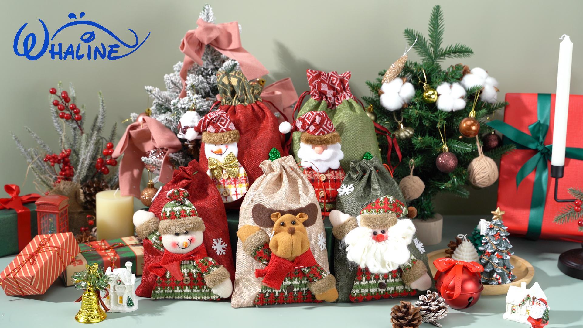 Amazon.com: Whaline 3D Xmas Gift & Party Favor Bags