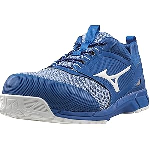 【Mizuno】青 安全靴 F1GA1903 クリーニング済み Mizuno】青 安全靴 F1GA1903 クリーニング済み MIZUNO 安全靴