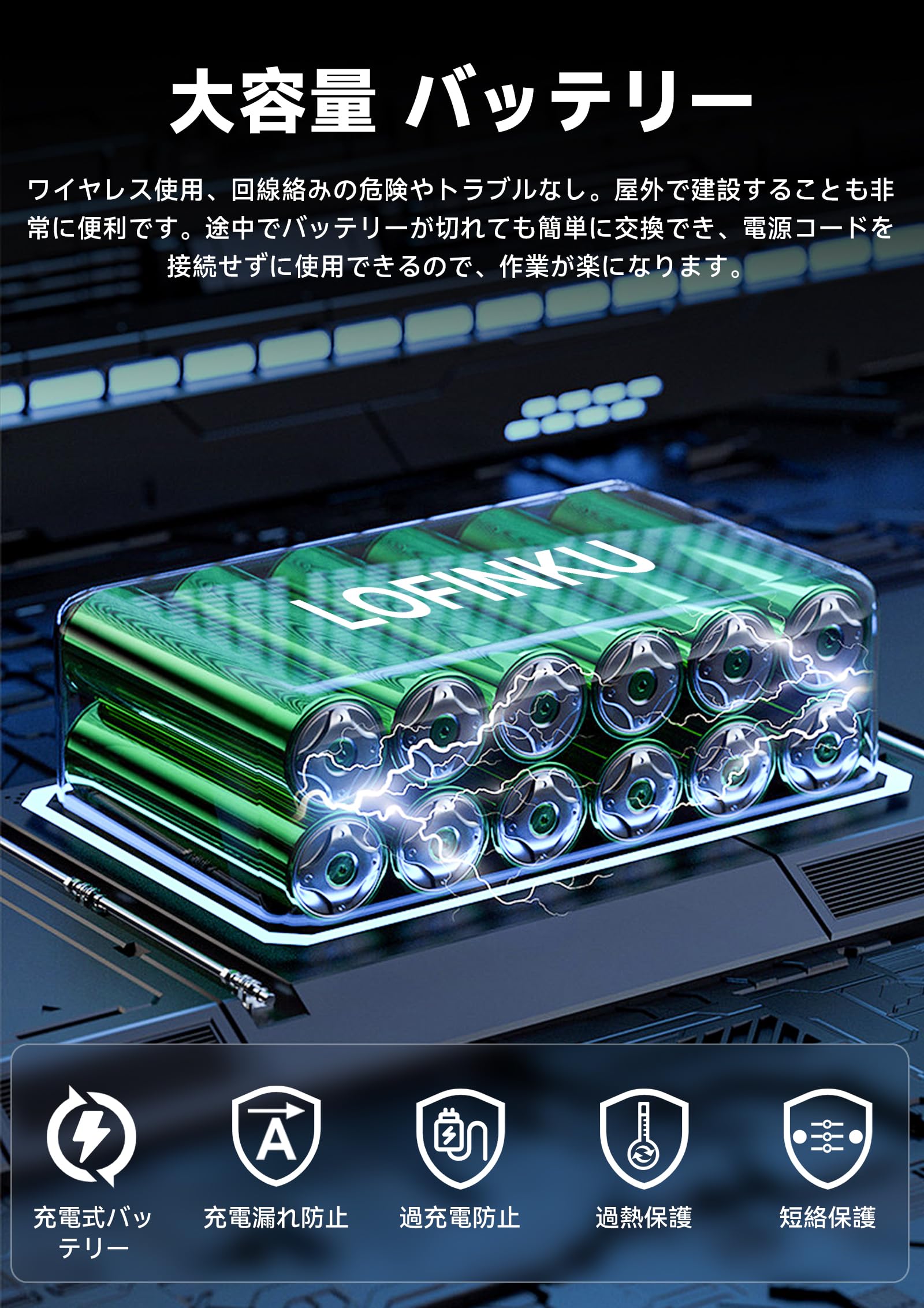 Amazon | 電動剪定バサミ 電動ハサミ 開き口59mm （40mmの木材を切断