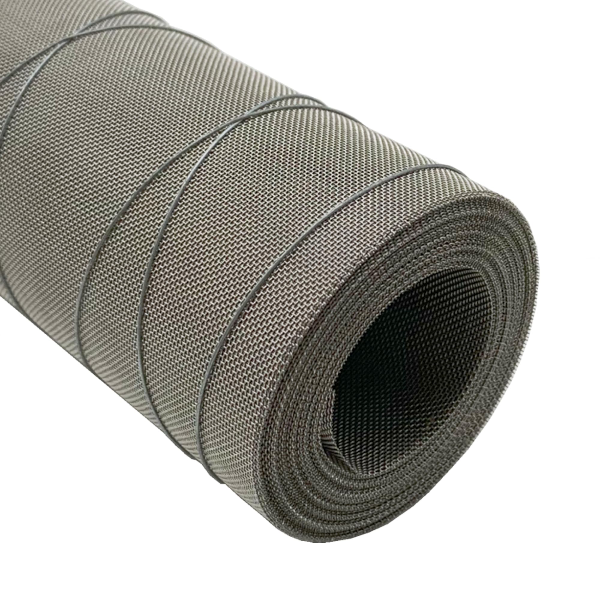40 Mesh Stainless Steel 304 Wire Mesh-Metal Mesh Screen 15.5 inches x 10 feet (40x305cm)