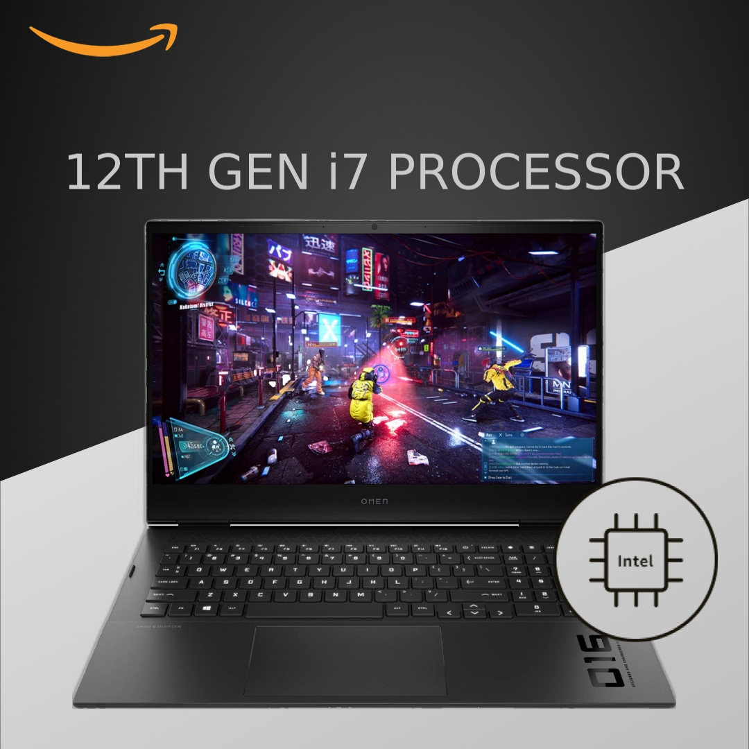 OMEN by HP-12th Gen Intel i7 16.1-inch(40.9 cm) QHD Gaming Laptop