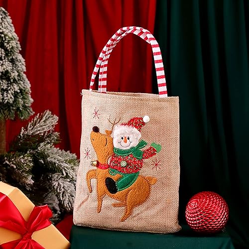Miniatura 2 de Cesta de lavandería Cesta de decoración de Navidad Bolsa de suministros de Navidad Centro comercial de hotel, librería de decoración para niños,