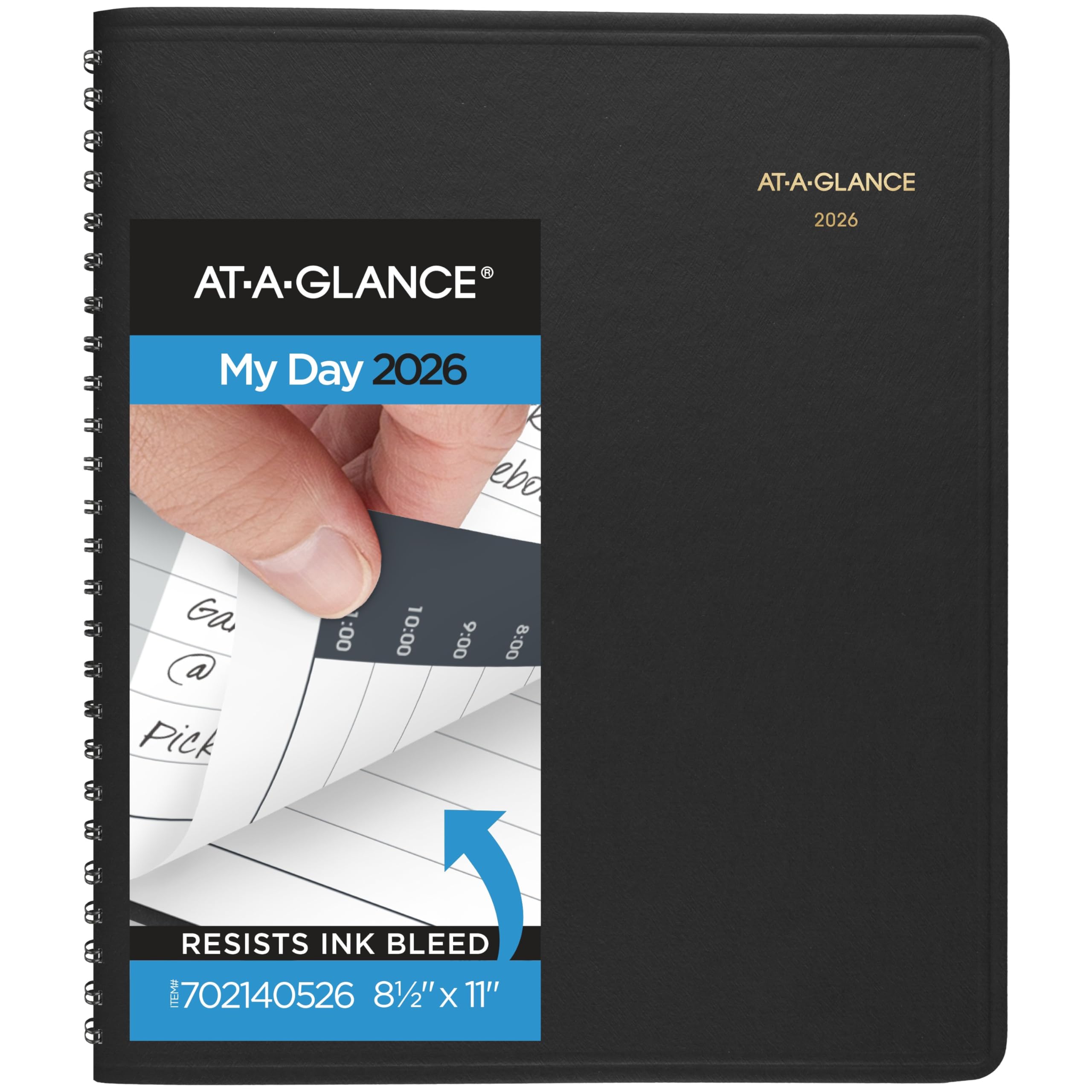 AT-A-GLANCE 2026 Appointment Book Planner, Daily, 8-1/2 X 11 - View #8