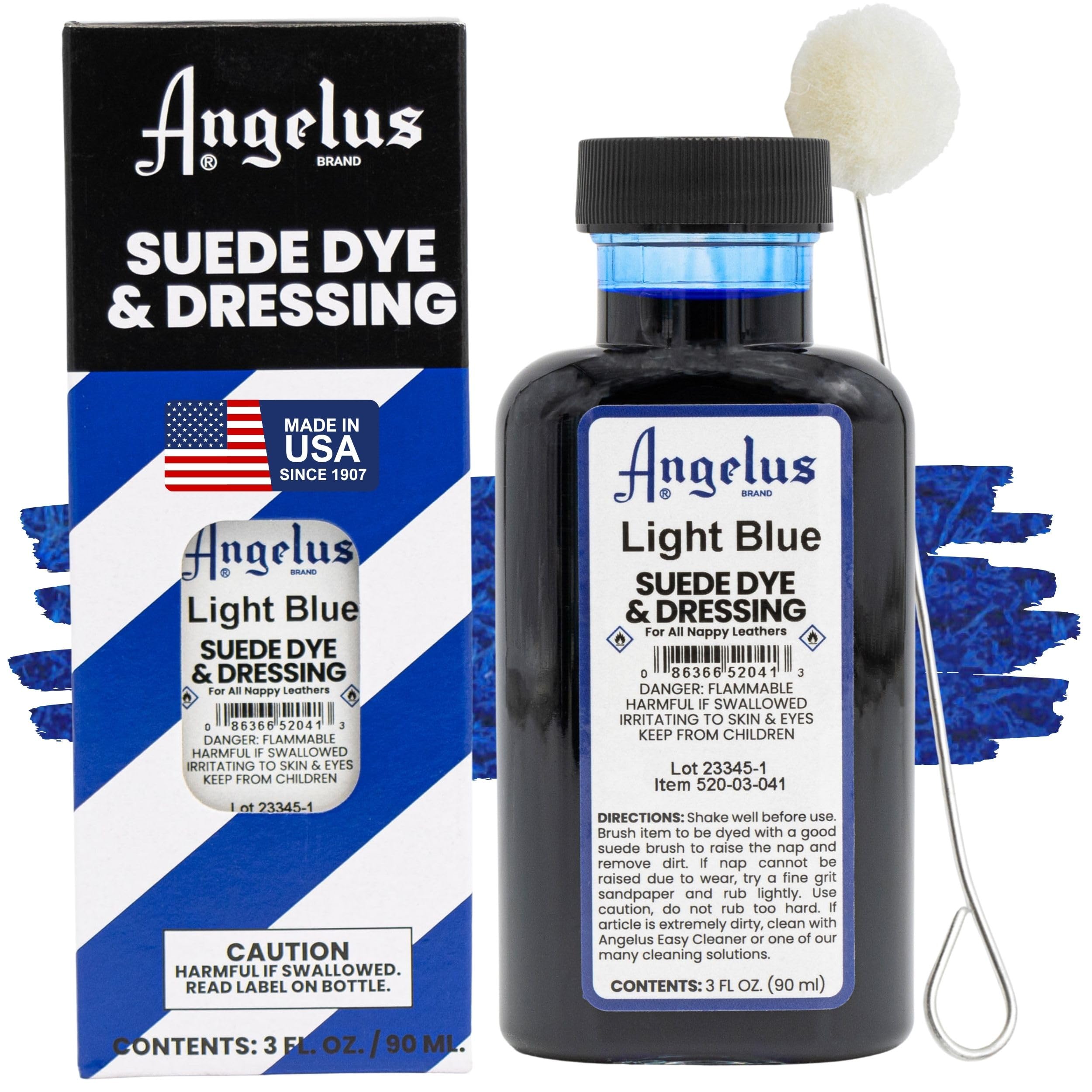 Angelus Suede Dye, 3 oz, Light Blue: Buy Online at Best Price in