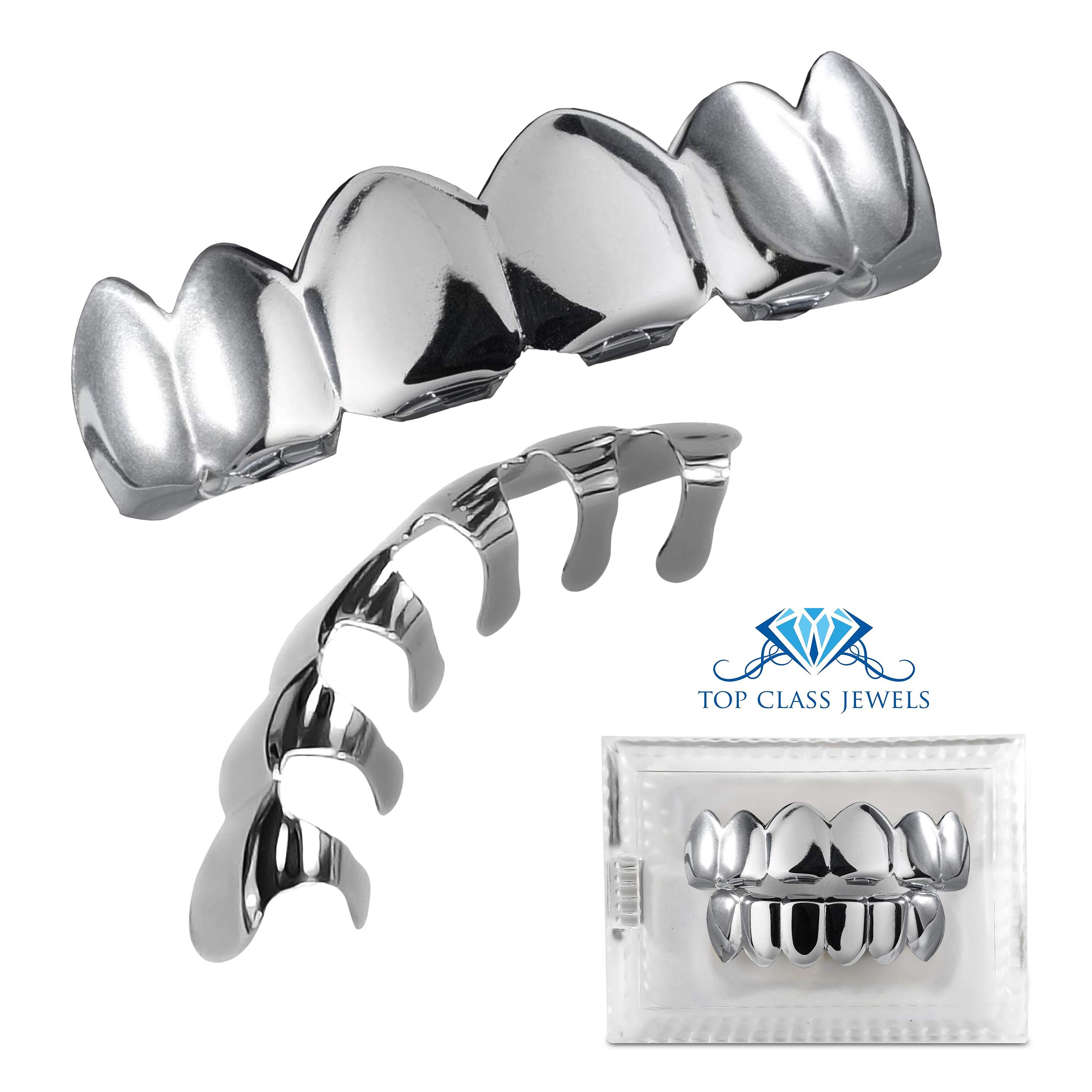 Buy Grillz Gold Teeth Grills for Your Teeth Jewelry Fake Braces