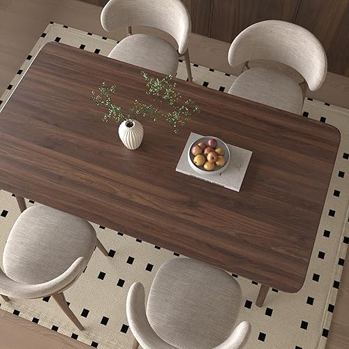 Miniatura 4 de BOMENG Rollo de papel de contacto de madera de nogal, grueso, textura marrón, papel tapiz de grano de madera autoadhesivo, película de vinilo