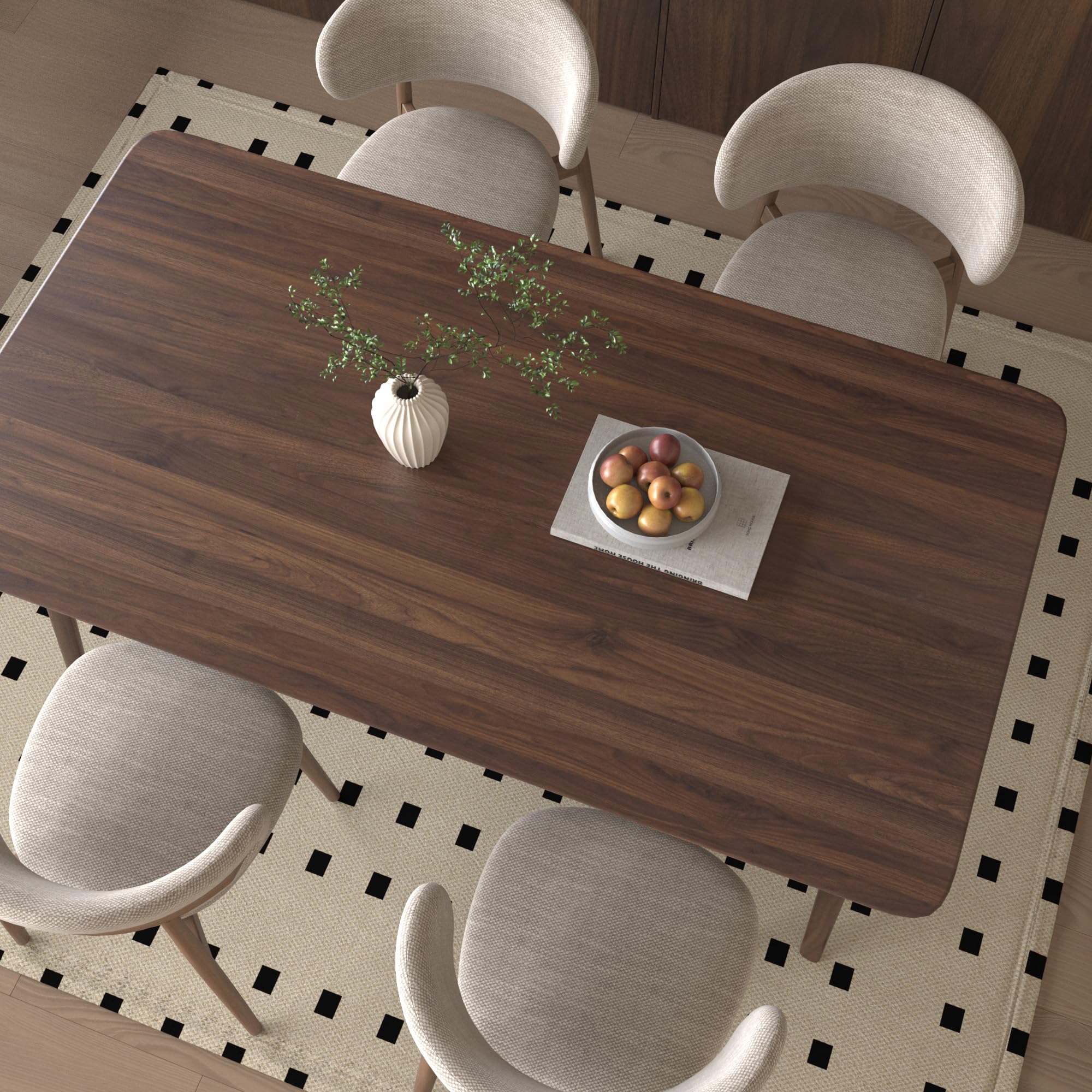 BOMENG Carta da parati in legno di noce marrone, 80 x 400 cm, rustica, effetto invecchiato, carta da parati autoadesiva rimovibile in vinile effetto legno, rotolo di vinile per piano di lavoro, cucina