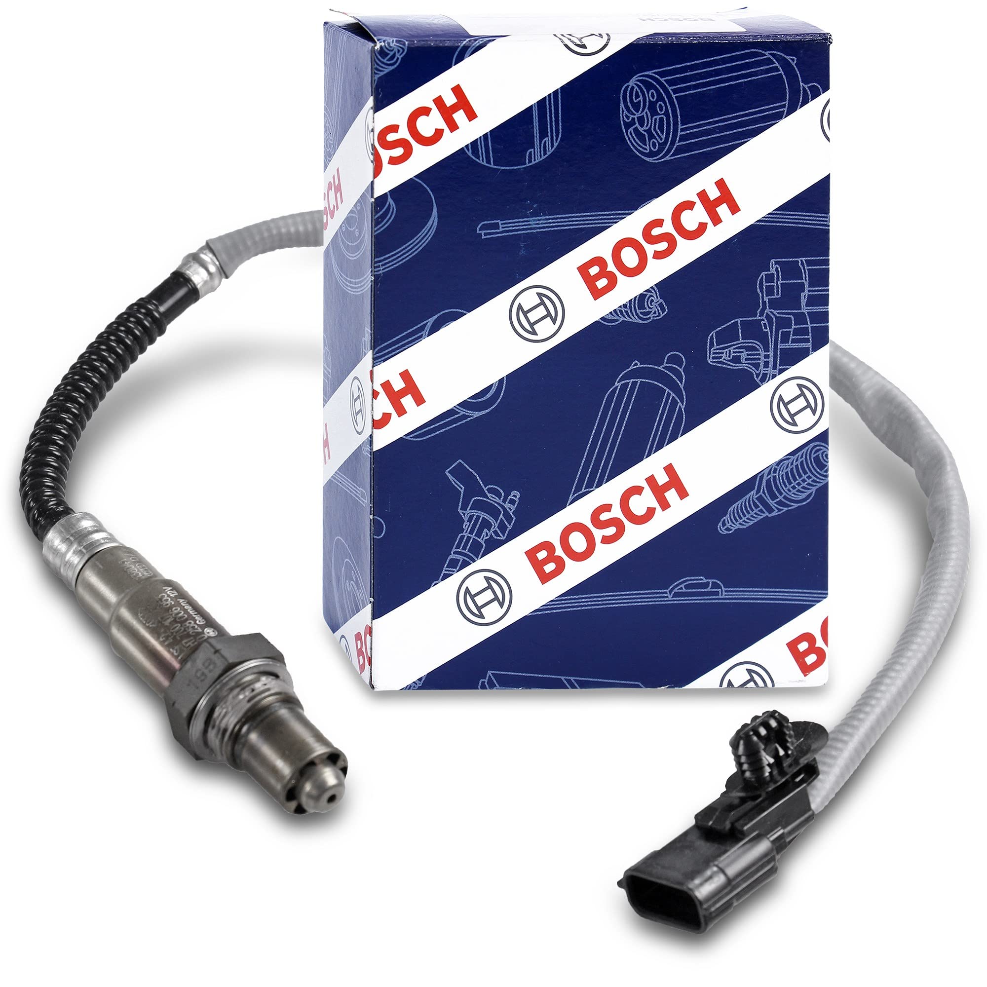 Bosch 0258006953 - Sonda Lambda Original, con Conector Específico