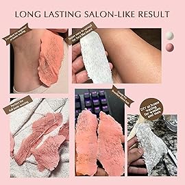 GIRLEARLE Premium Digital Waxing Kit for Women Sensitive Skin, Wax Warmer Hair Removal for Men at Home with Wax Beads & Silicone Pot, Target Different Types of Brazilian Bikini, Facial, Leg, Full body