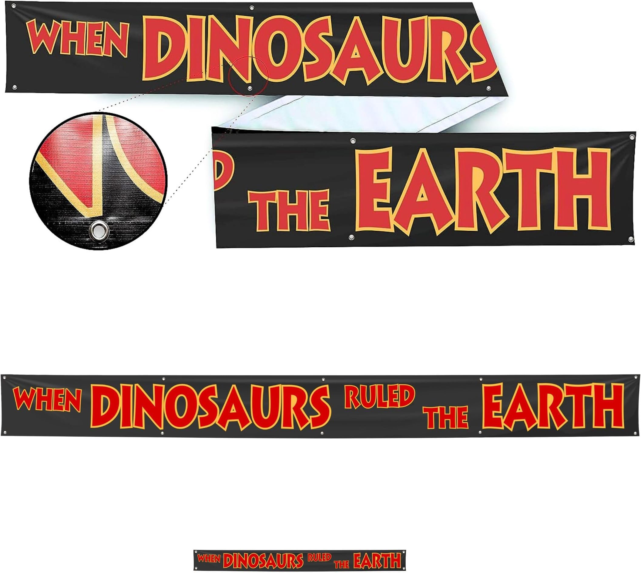 - When Dinosaurs Ruled the Earth Banner (1'x10')