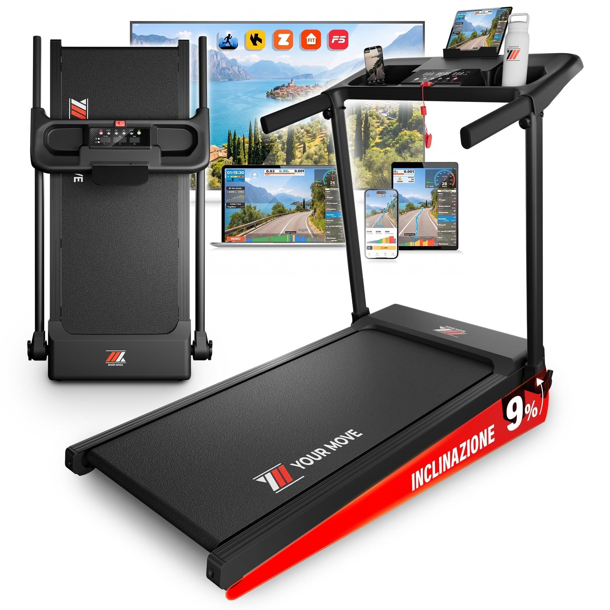 Tapis roulant compatto