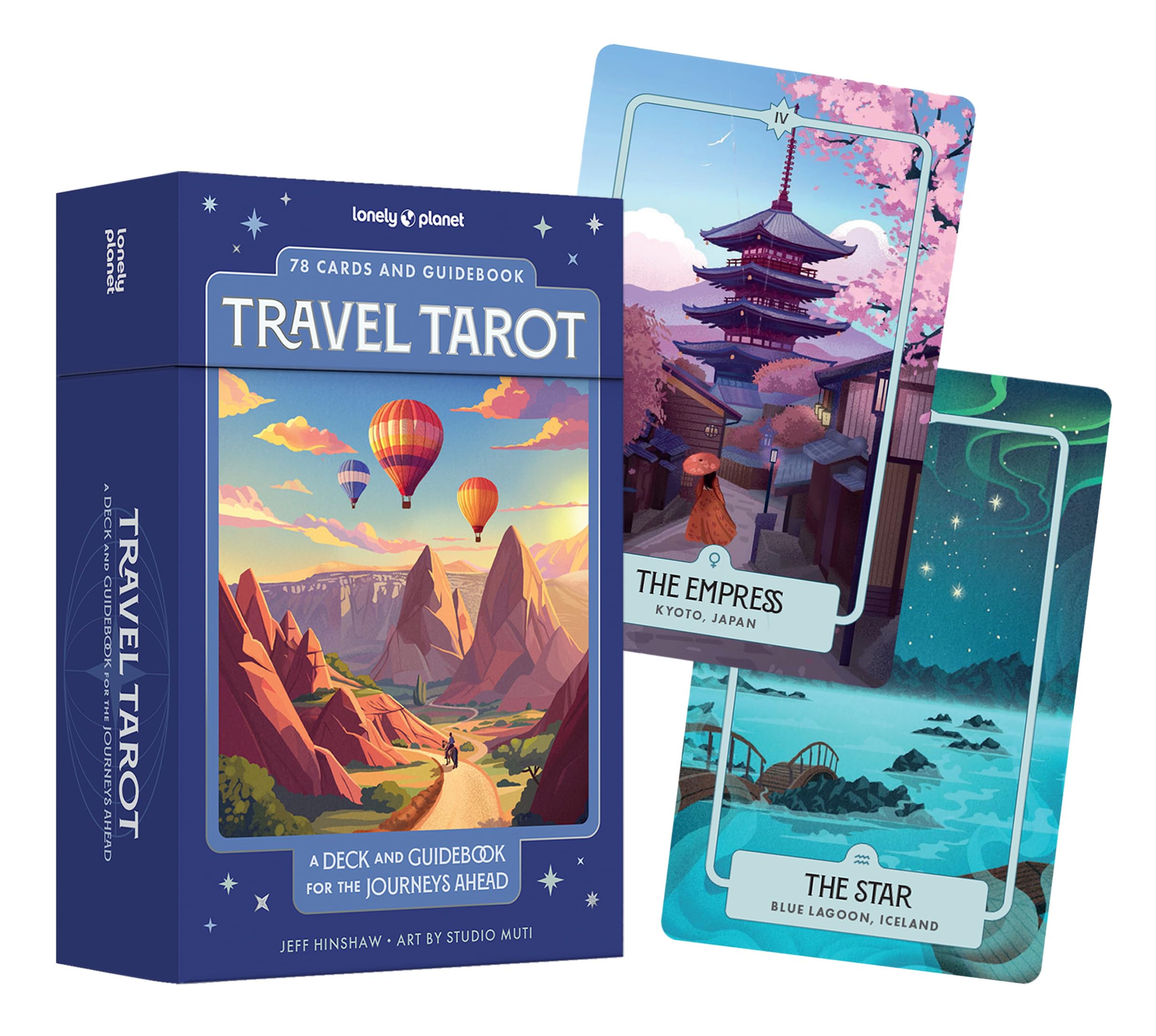 Amazon | Lonely Planet Travel Tarot: A Deck and Guidebook for the