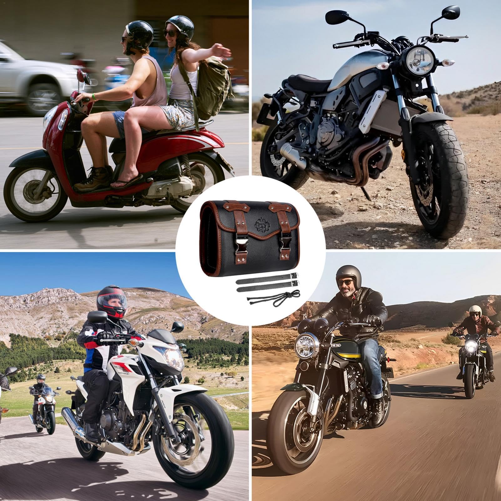 Motorrad-Lenkertasche Für Honda DAX ST 125 - Wasserdicht, Werkzeugtasche, Reisezubehör