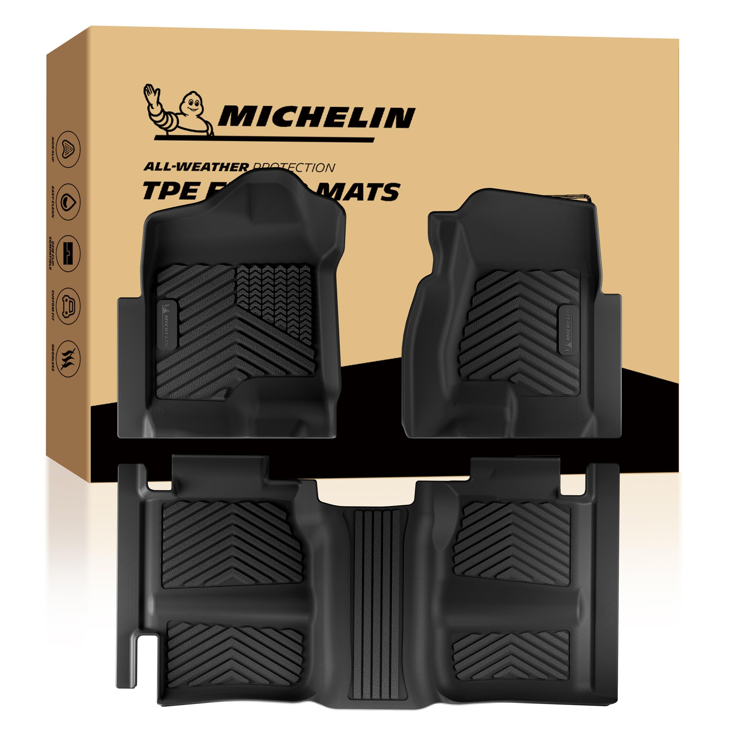Michelin Vehicle Mats for 1999-2007 Silverado/Sierra 1500/2500/2500HD/3500