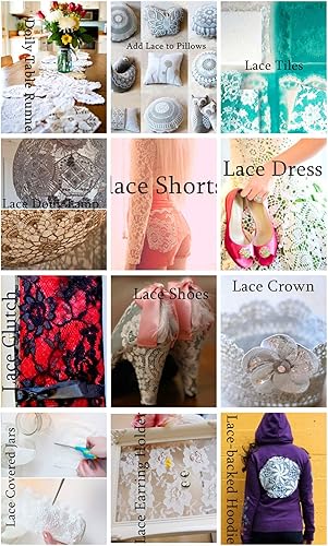 Miniatura 5 de Cinta de encaje elástica de 11 yardas de ancho, 6 pulgadas de ancho, tela de encaje para manualidades, manualidades, adornos de ropa, decoración de