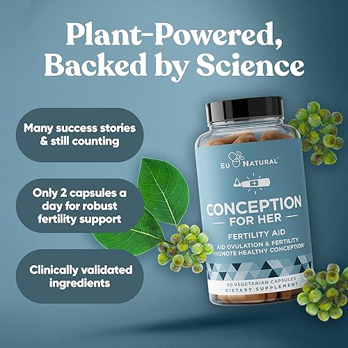 Miniatura 4 de Vitaminas de fertilidad prenatales regulan tu ciclo balance de hormonas ayudan de la ovulación y luchan contra síndrome de ovario poliquístico