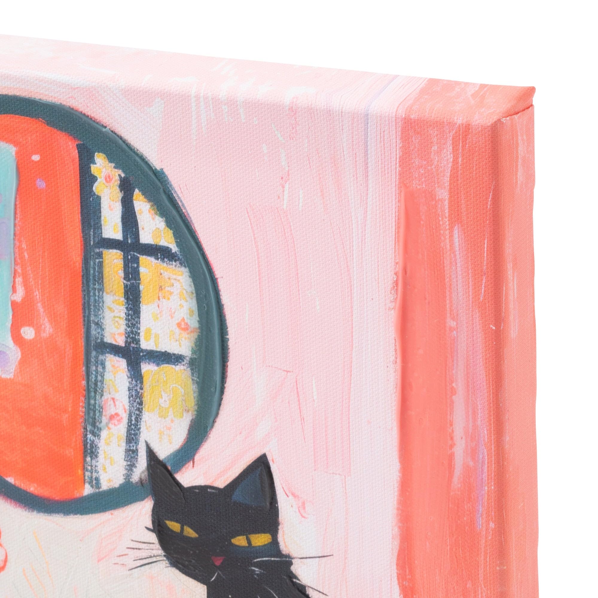 Amazon.co.jp: Francfranc フランフラン キャット アートボード 絵画