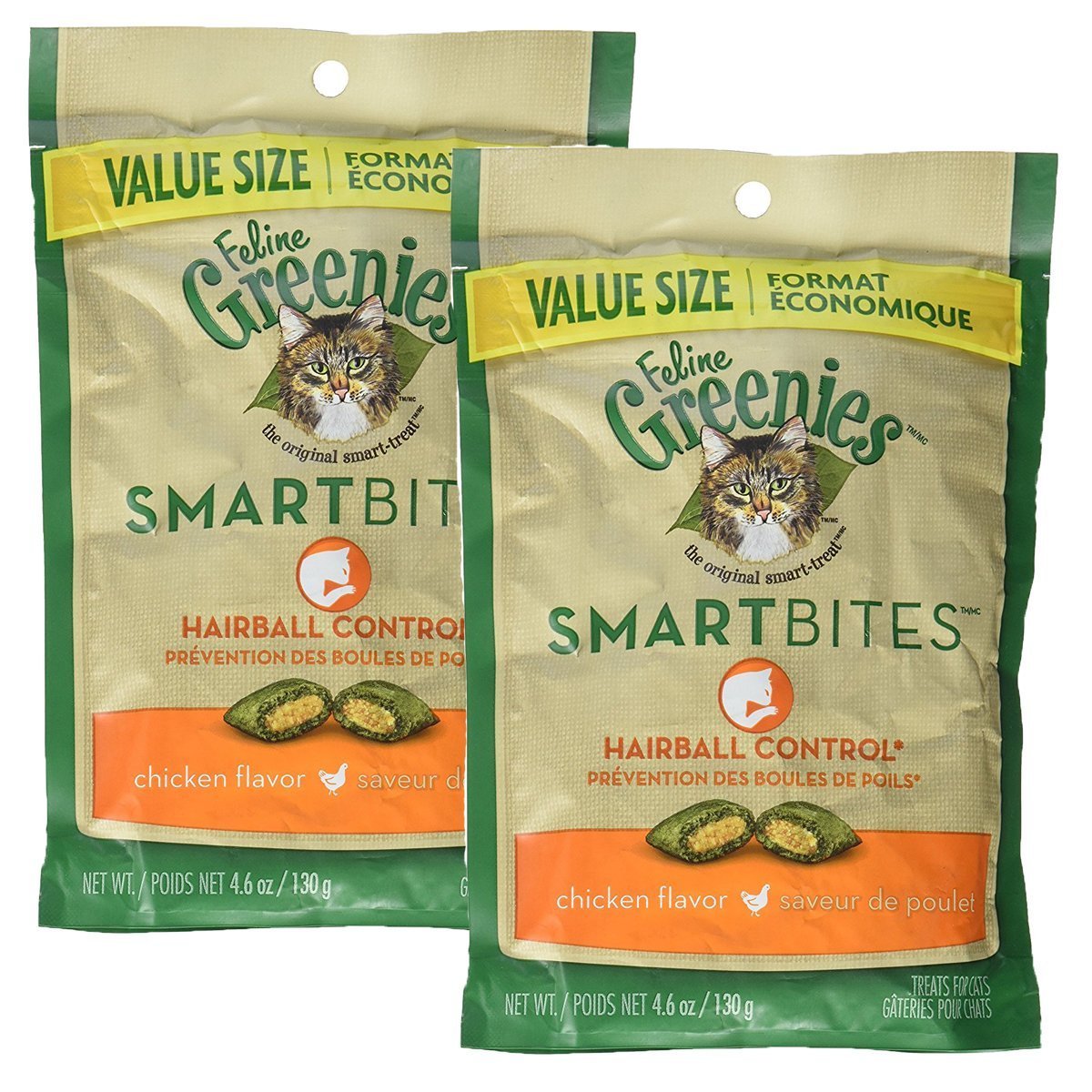 FELINE GREENIES SMARTBITES Cat Treats