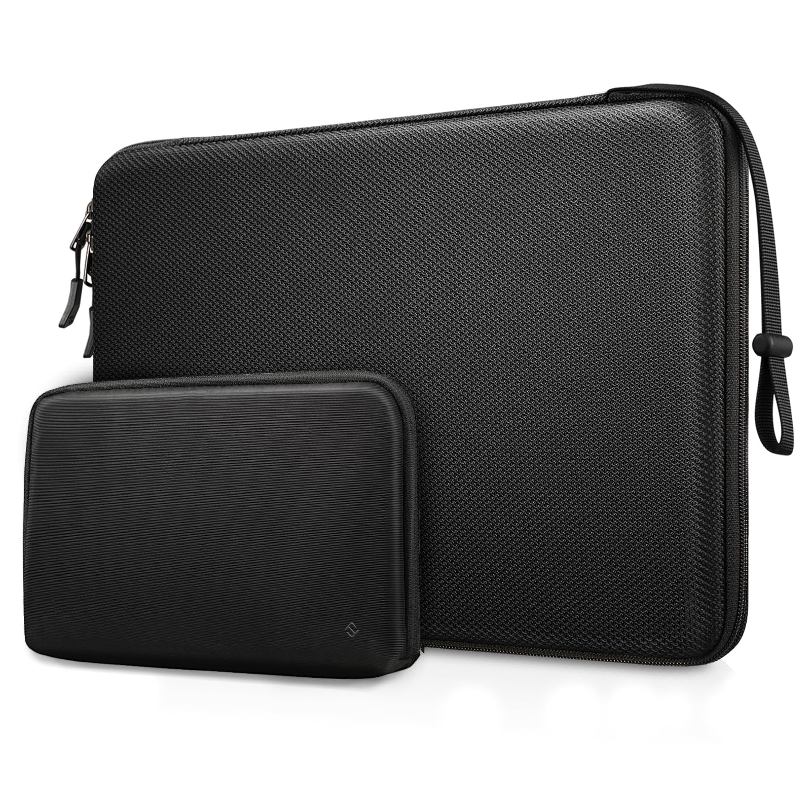 FINPAC Custodia rigida per laptop con custodia per accessori compatibile con MacBook Air M4 M3 M2 2025 2024, MacBook Pro M4/M3/M2/M1 Pro/Max da 15,3", custodia impermeabile per laptop/book Surface