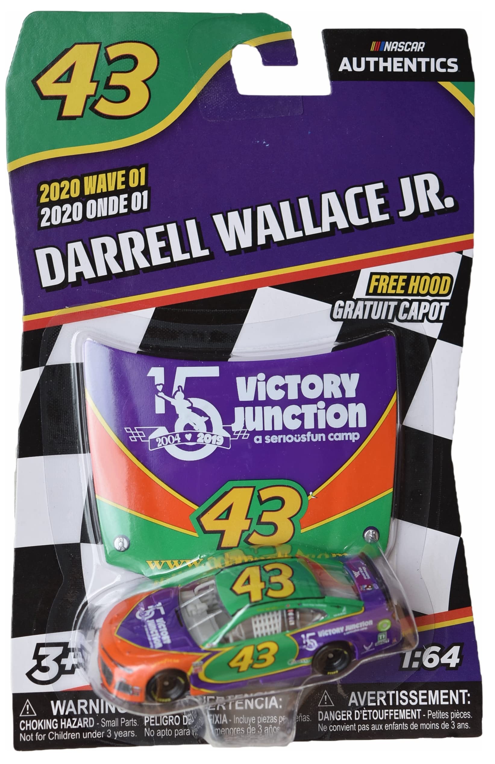 Amazon.com: Nascar Darrell Wallace JR - 2020 Wave 01 #43 : Toys