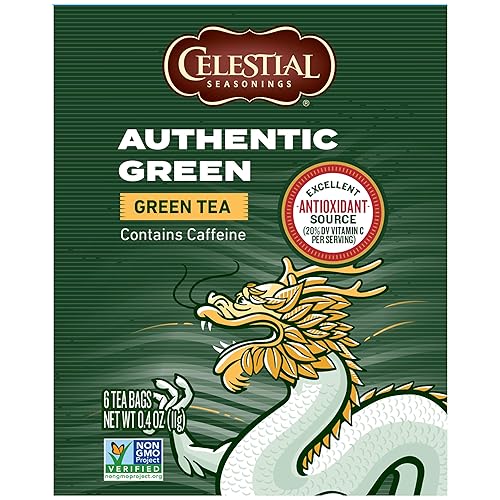 Miniatura 3 de Celestial Seasonings Auténtico té verde, 6 unidades