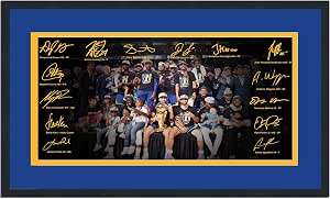 Framed Stephen Curry NBA 3 Point Record Facsimile Laser Engraved...