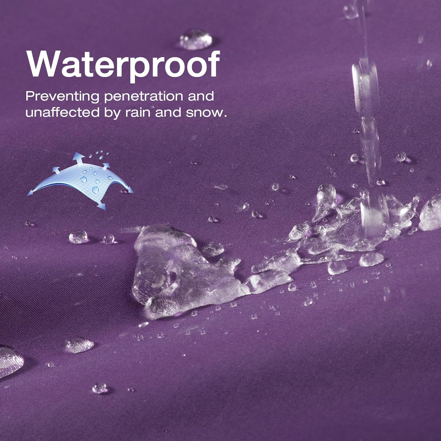 CAMLE CROWN Women's Puffer Jacket Coat Winter Warm Hooded Jacket Down Jacket Outerwear - Image 5