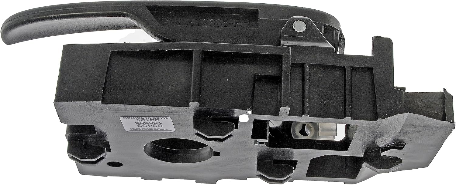 Dorman 83453 Front Passenger Side Interior Door Handle Compatible with Select Hyundai Models, Black; Textured