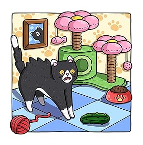 Naughty Cats: Cattitude Coloring Book for Adults and Teens - Preview 1