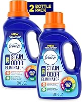 Vista 1 de Febreze Aditivo detergente para ropa, fuerza original en el eliminador de olores de lavado, diseñado para eliminar olores en un solo lavado causado