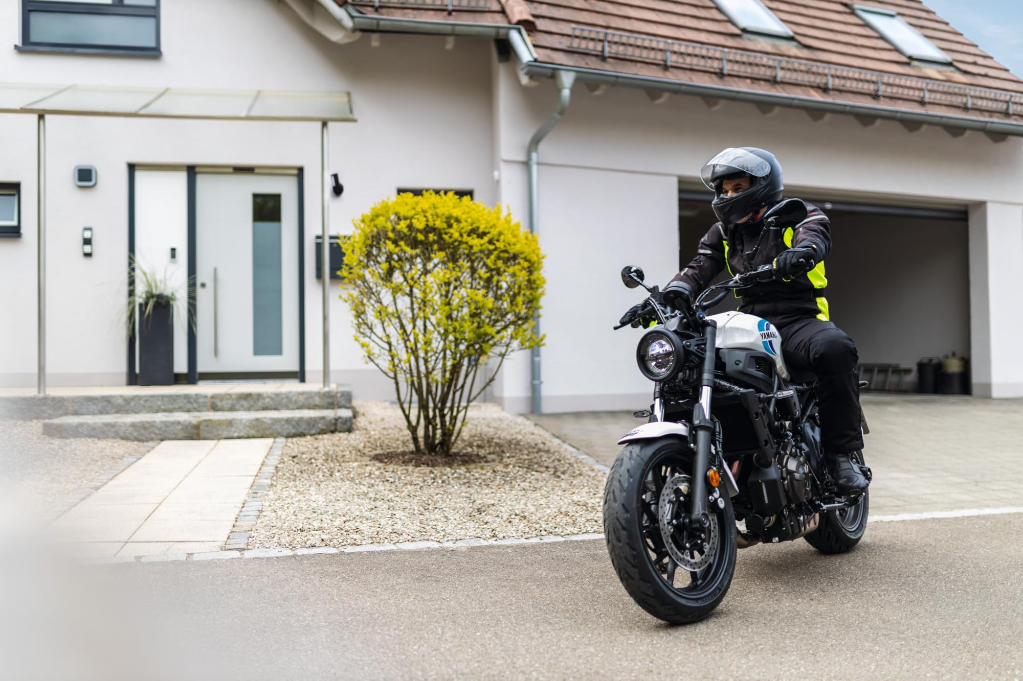 ABUS Bremsscheibenschloss 8078 Detecto BU SRA SmartX 2.0 - smartes Motorradschloss - öffnen per Smartphone - 100 dB Alarm Sicherheitslevel 18 - Blau