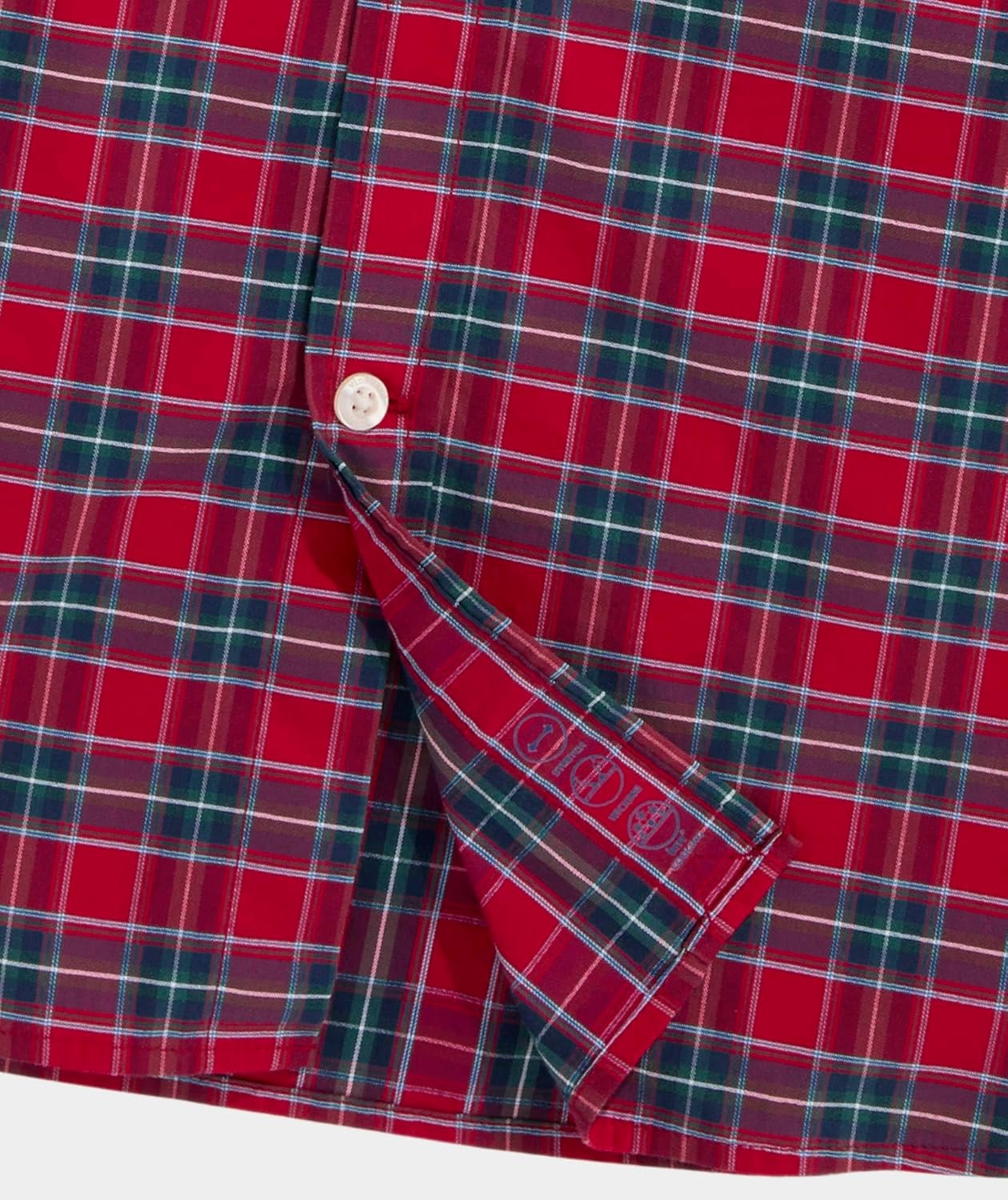 Vineyard Vines Men's Yuletide Tartan Performance Cotton Shirt