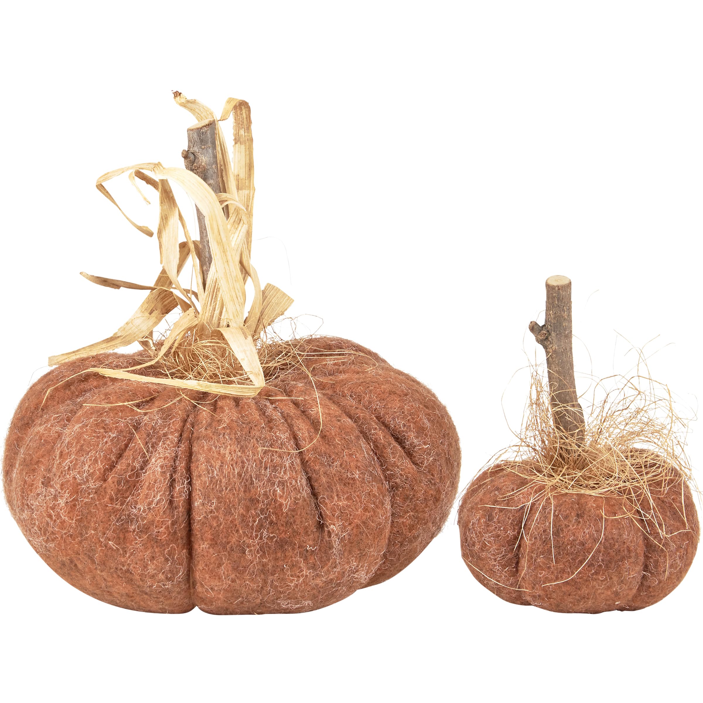 Primitives by Kathy Autumn Wool Pumpkin Set, 118589