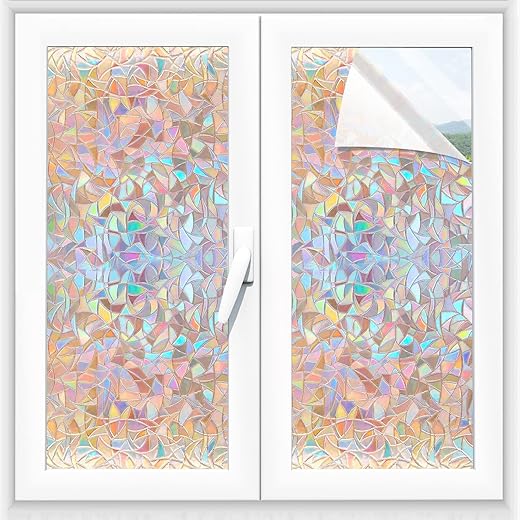 Alyvisun Window Film Window Privacy Film – 44.5 x 220cm