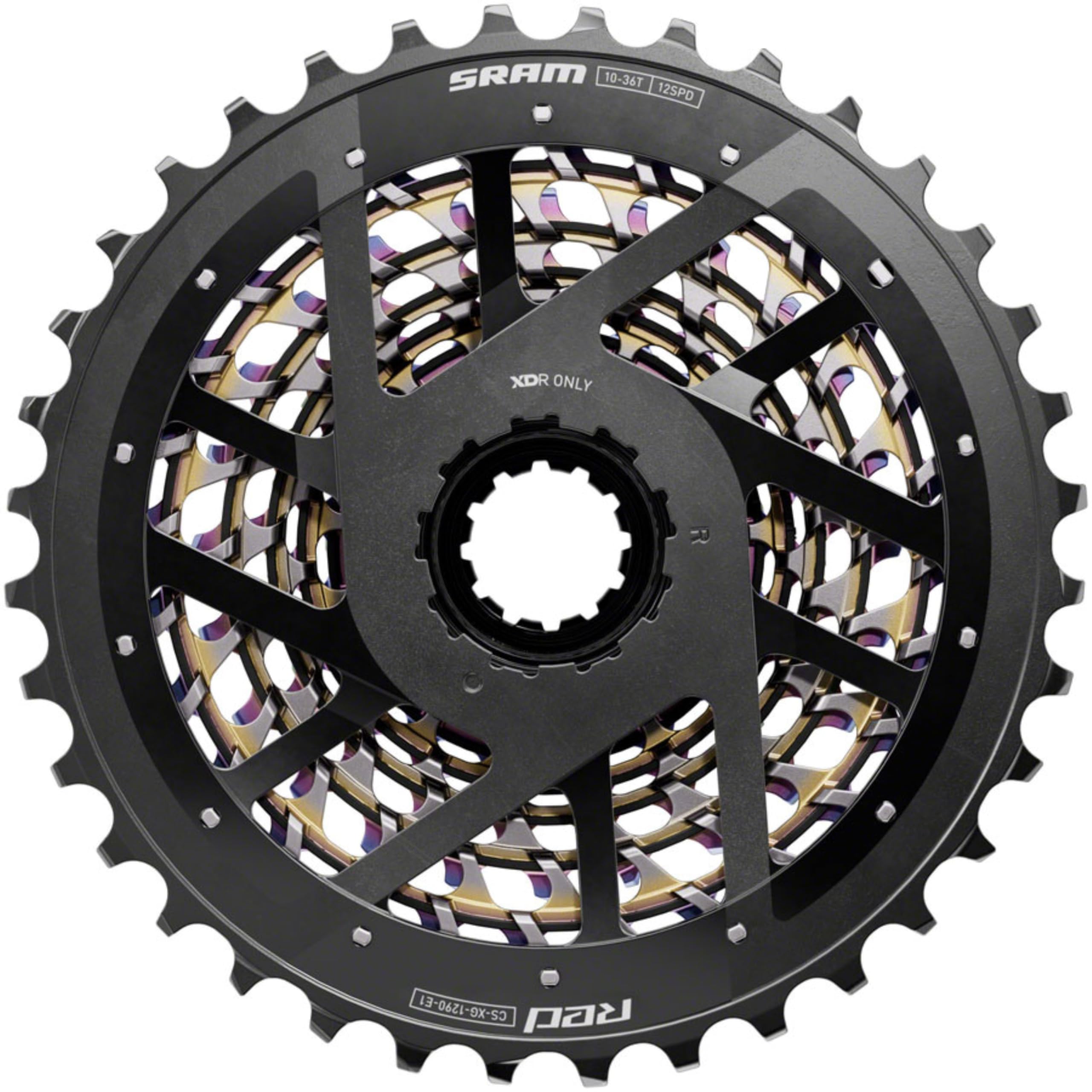 Amazon.co.jp: SRAM RED XG-1290 カセット - 12速、10-36t、XDR